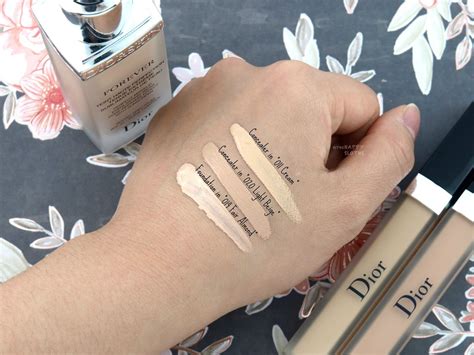 dior forever skin correction foundation.